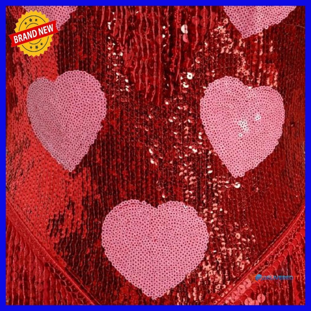 Sparkle Star Fringe Bodysuit Rave Festival Outfit Adjustable Halter - Picture 6 of 8